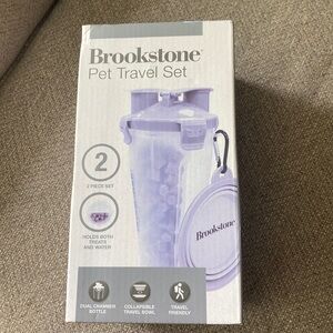Brookstone pet travel set